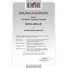 Deklaracje zgodności Deklaracje zgodności