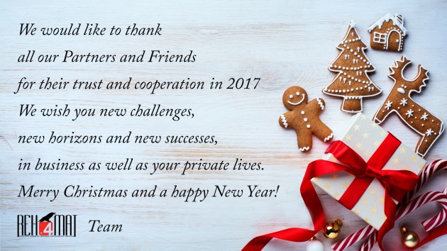 Merry Christmas and happy New Year!