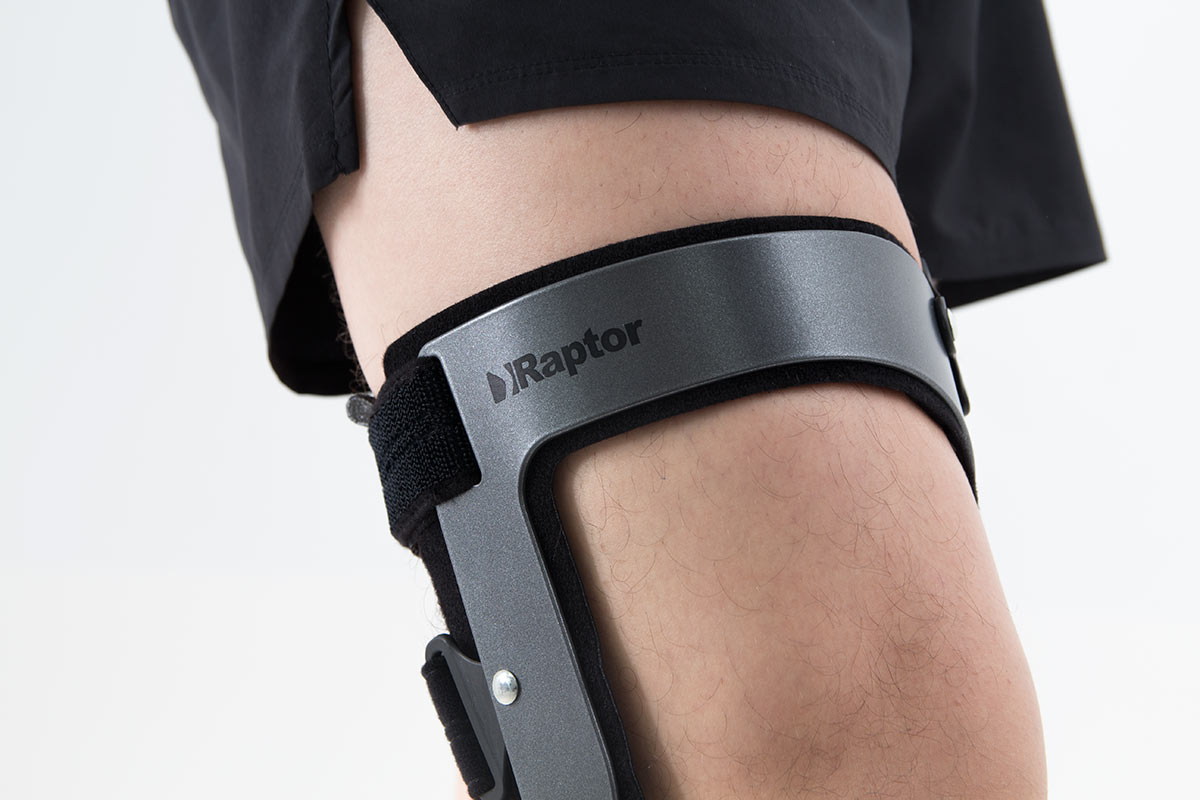 Functional knee brace RAPTOR SHORT  Reh4Mat – lower limb orthosis and  braces - Manufacturer of modern orthopaedic devices