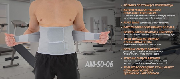 Orteza lędźwiowa AM-SO-06