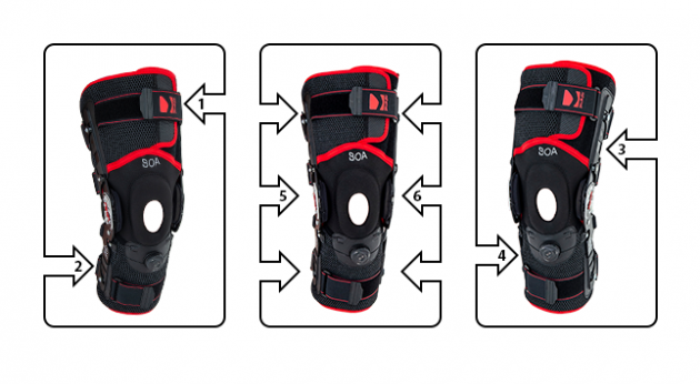 Lower limb support ACL CCA  Reh4Mat – lower limb orthosis and