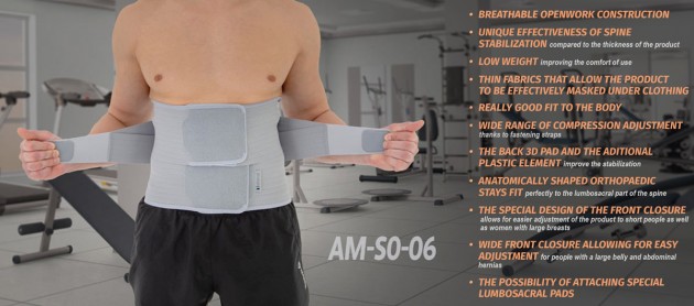 Lumbar back support AM-SO-06