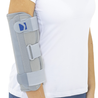 Plaster cast immobilizing elbow joint AM-TL-01