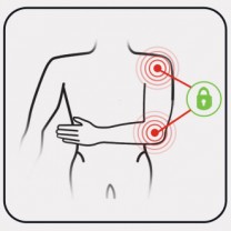 ARM ABDUCTION ORTHOSIS in lateral rotation CLEVER AM-AO-KG