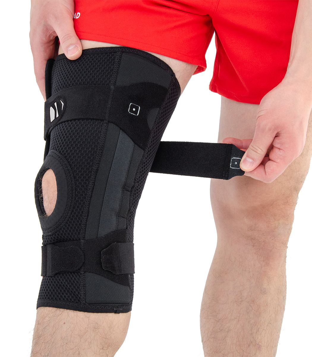 Core Products Leg Spacer Foam Orthopedic Knee Support Cushion, Standard  Size, Removable Cover Included