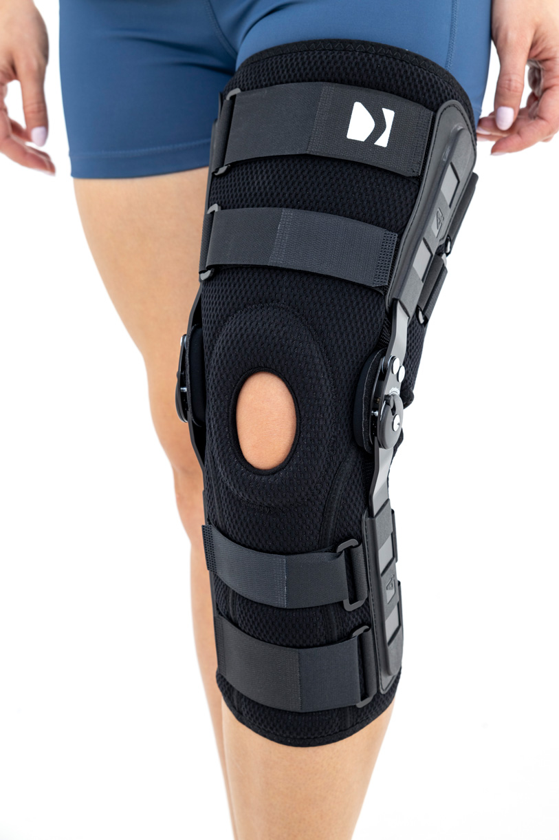 Functional knee brace RAPTOR SHORT  Reh4Mat – lower limb orthosis and  braces - Manufacturer of modern orthopaedic devices