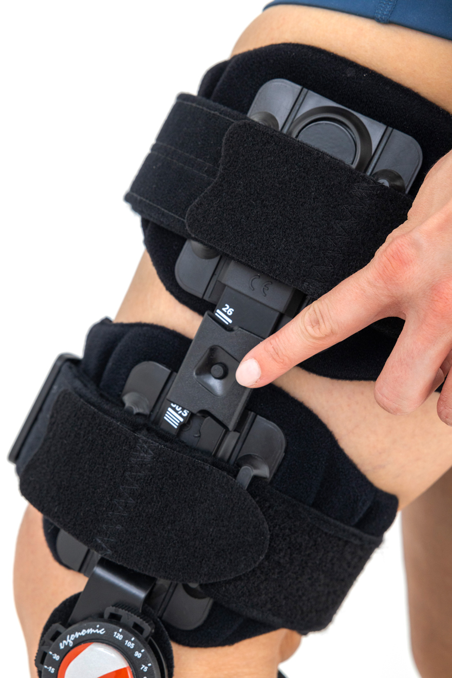 Lower limb support AM-KDX-01/1RE  Reh4Mat – lower limb orthosis and braces  - Manufacturer of modern orthopaedic devices