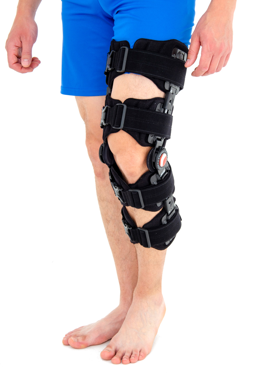 ROM Knee Brace 22/56cm, Ergonomic Design