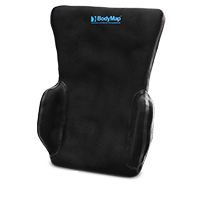 Backrest cushion with lateral supports BODYMAP B+