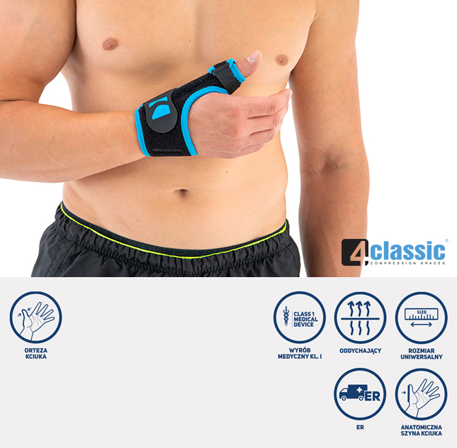 Uniwersalna orteza kciuka AM-SP-02