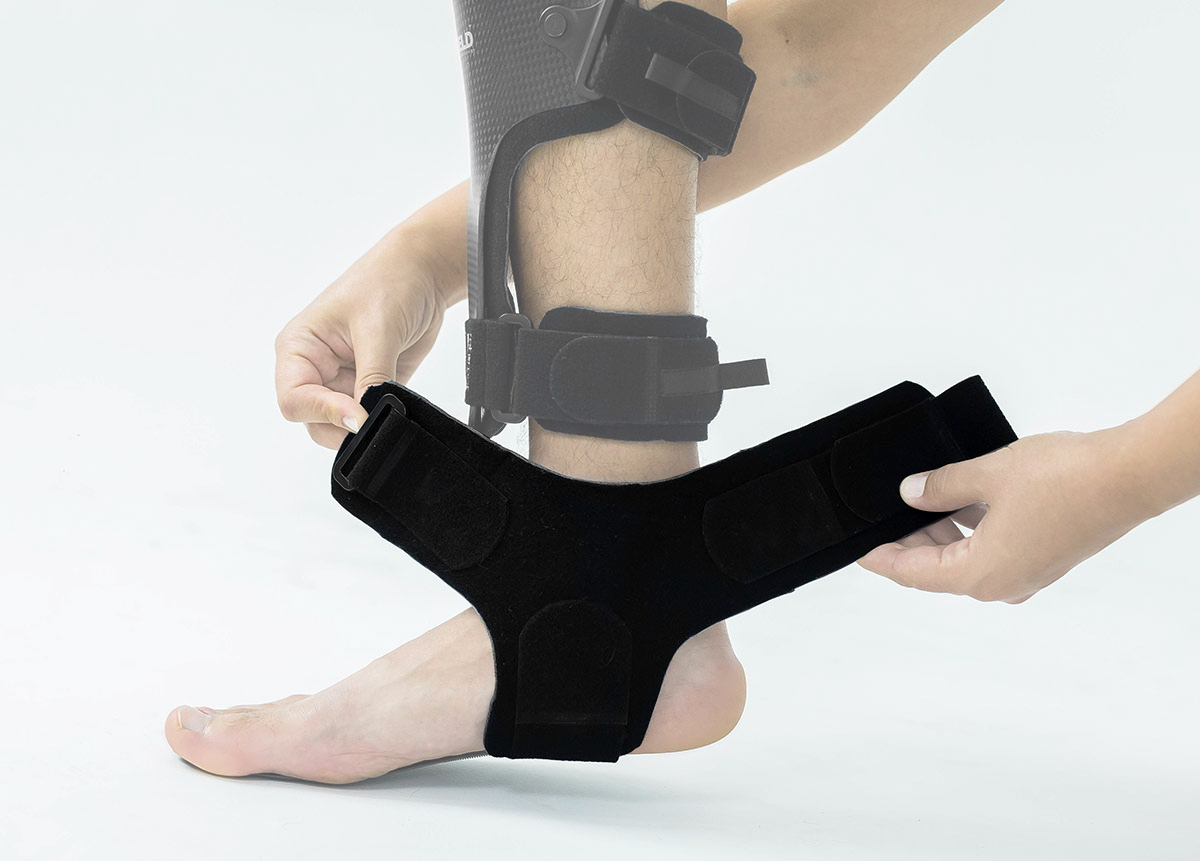 T-strap for ankle and foot AFO PLUS  Reh4Mat – lower limb orthosis and  braces - Manufacturer of modern orthopaedic devices