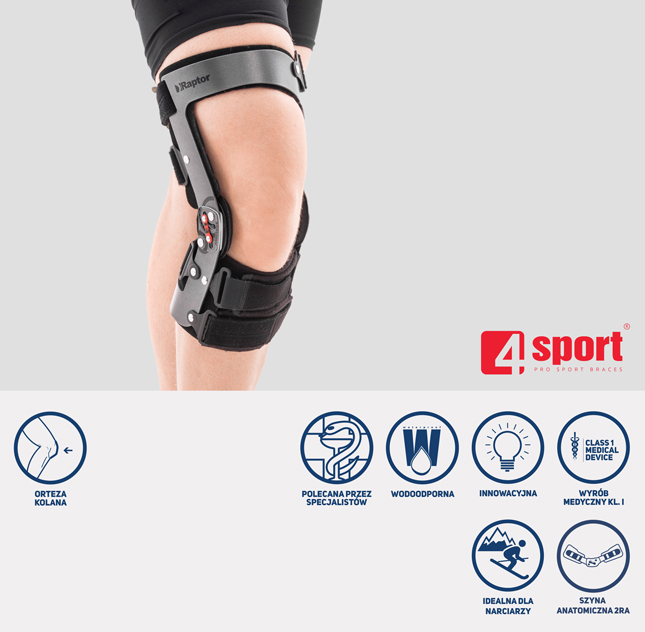 Orteza kończyny dolnej RAPTOR SHORT