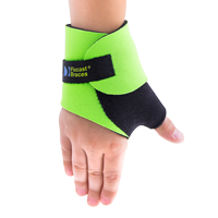 Wrist wrap with thermoplastic thumb stay FIX-KG-03