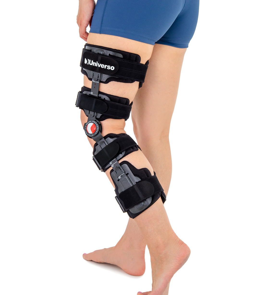 Genouillères Orthopédiques Médicales 4WD, Support de Genou, ArtiBMO,  Réglable, MAXde l'Hyperextension