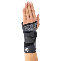 Wrist stabilization EB-N-01 BLACK MELANGE