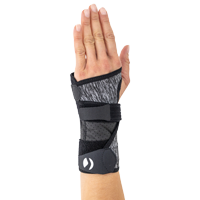 Handgelenkbandage EB-N-01 BLACK MELANGE