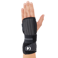 Handgelenkbandage EB-N-02 BLACK MELANGE