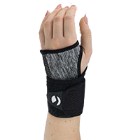 Wrist stabilization EB-N BLACK MELANGE