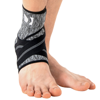 Ankle support EB-SS BLACK MELANGE