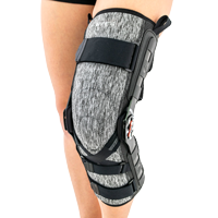 Lower limb support EB-SKL/2RA Black/White Flecks