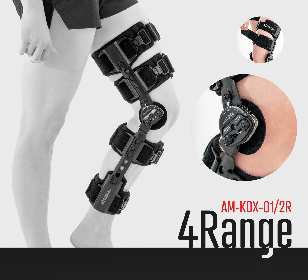 Universal Knee Brace With Rom Adjustment