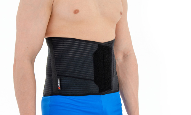 Back brace OT-07 BLACK