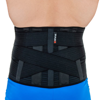 Back brace OT-09 BLACK