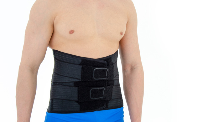 Back brace OT-10 BLACK