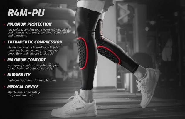 Shin brace R4M-PU