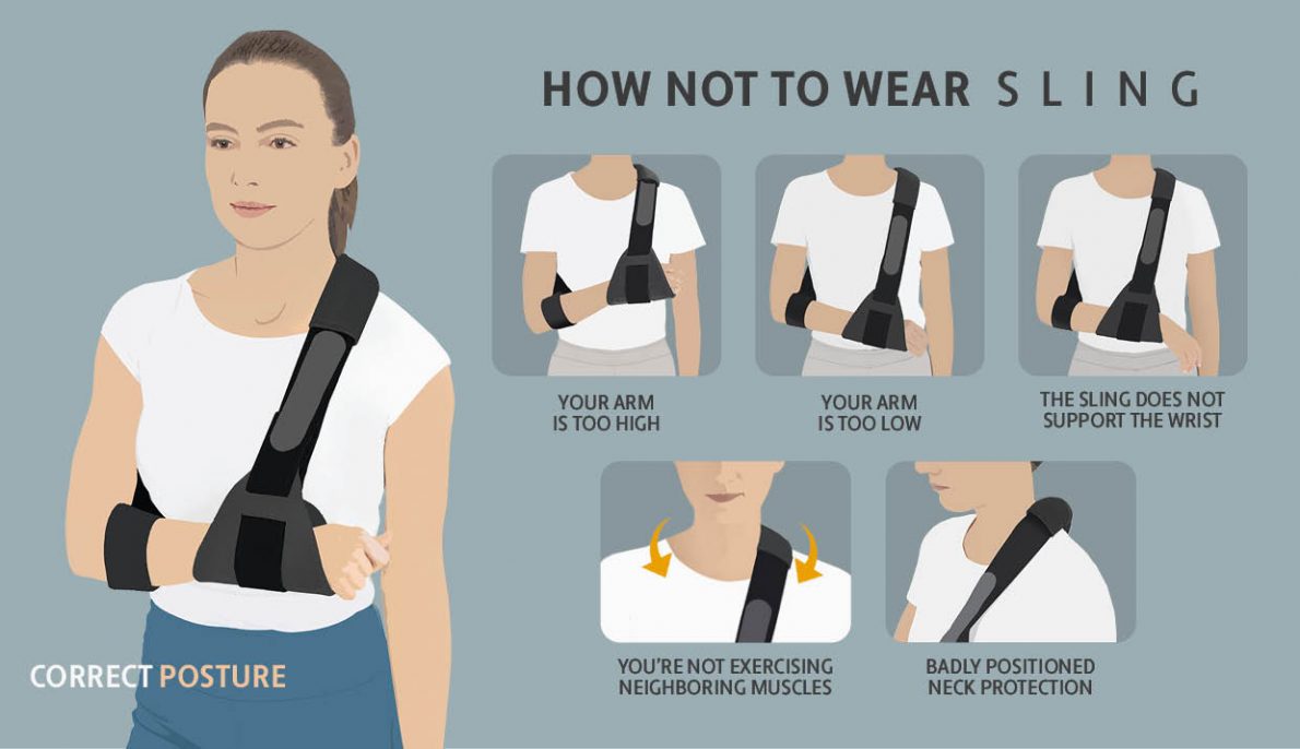 How not to wear slings