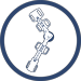 Uniaxial orthopedic splints 1X