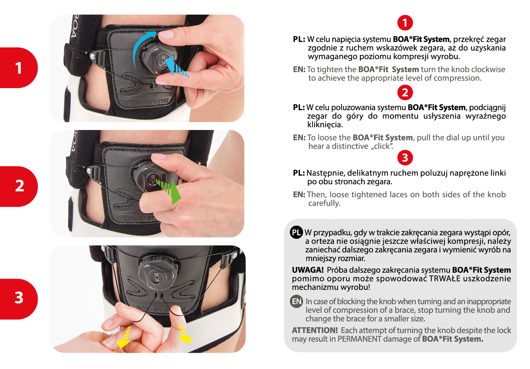 Lower limb support ATOM ACL/CCA  Reh4Mat – lower limb orthosis and braces  - Manufacturer of modern orthopaedic devices