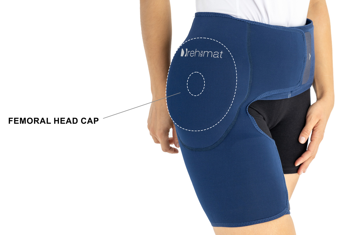 Hip brace with foam pad AM-SB-02  Reh4Mat – lower limb orthosis