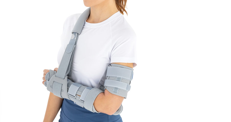 Upper limb brace with full elbow ROM adjustment OKG-15