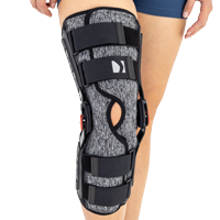 Lower limb support IB-SKL/1R BLACK MELANGE