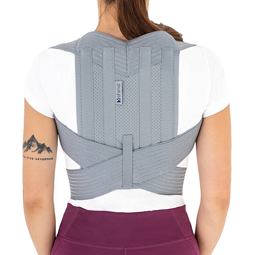 Back orthosis AM-PES-01 GRAY