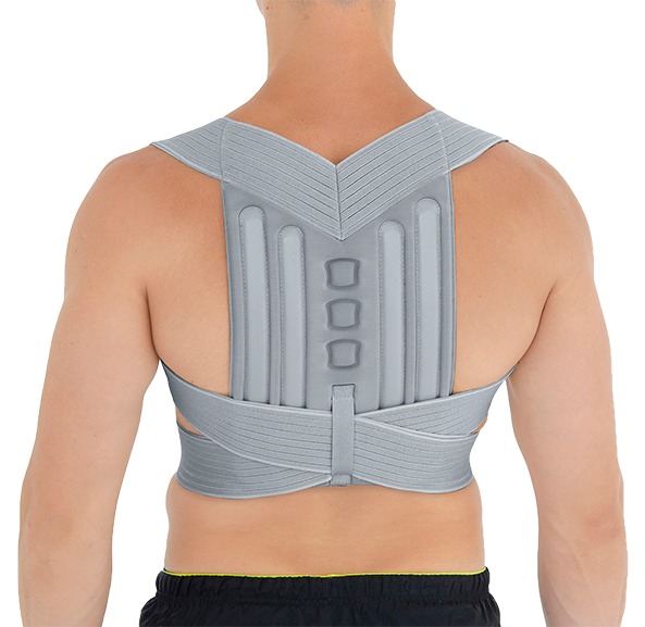 Back orthosis AM-PES-01 GREY